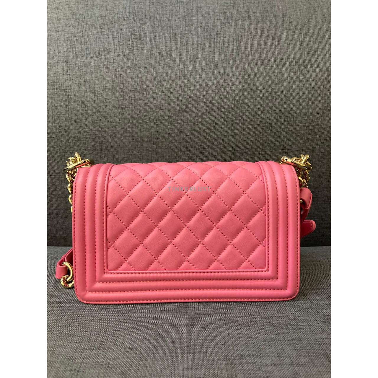 【ヴィンテージ】Rank:S☆Chanel Pink Boy Small Series26 Bag ヴィンテージ】Rank:S☆Chanel Pink Boy Small Series26 Bag